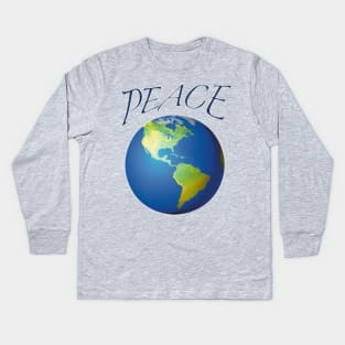 Global Peace Kids Long Sleeve T-Shirt